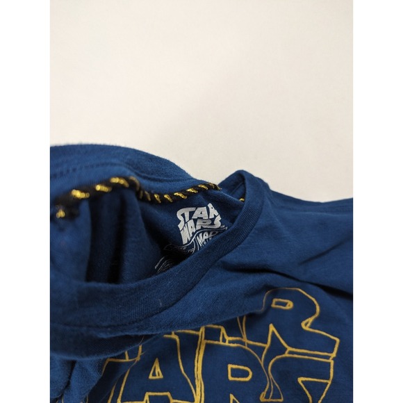 Star Wars Mandalorian Baby Yoda T shirt Kids Youth 14/16 XL Blue The Child Grogu - Picture 10 of 11